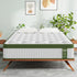 34cm Double Latex Hybrid Mattress Medium Firm - 5 Zone Pocket Spring Bed for Pressure Relief Motion Isolation