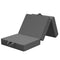 15cm Small King Single  3-Fold Mattress Folding Foam Bed Washable Cover, 190x80cm
