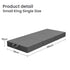BedStory Folding Mattress Small King Single Trifold Mattress Firm Support Foam Washable Cover 15cm