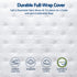 RoomSense Queen 34cm Gel Cooling Tencel Mattress Bundle with 2 Pillows