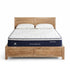 RoomSense Double 30cm Latex Mattress Medium Firm Bundle, Pine Bed Frame