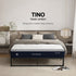 RoomSense Queen 30cm Latex Hybrid Mattress Bundle with Metal Bed Frame