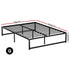 RoomSense Queen 30cm Latex Hybrid Mattress Bundle with Metal Bed Frame
