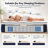 RoomSense Queen 30cm Latex Hybrid Mattress Bundle with Metal Bed Frame
