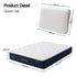 RoomSense Queen 26cm Firm Mattress Bundle with 2 Dual-Sided Cooling Pillows