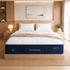 Double Mattress, 34cm Thick Medium Soft Hybrid Mattress for Back Pain Relief, Tencel Cooling Gel Pocket Spring Mattress Double Size in a Box