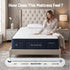 King Single Mattress – 34cm Medium Firm Hybrid, Tencel Cooling Pocket Spring