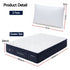 RoomSense Queen 34cm Medium Soft Gel Mattress Bundle with 2 Cooling Pillows
