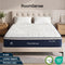 King Mattress , 30cm Medium Firm Hybrid Mattress with Latex Lumbar Support for Back Pain Relief , Pocket Spring Mattress King Size in a Box