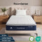 King Single Mattress , 30cm Medium Firm Hybrid Mattress with Latex Lumbar Support for Back Pain Relief , Pocket Spring Mattress King Single Size in a Box