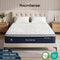 Queen Mattress , 30cm Medium Firm Hybrid Mattress with Latex Lumbar Support for Back Pain Relief , Pocket Spring Mattress Queen Size in a Box