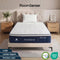 Single Mattress , 30cm Medium Firm Hybrid Mattress with Latex Lumbar Support for Back Pain Relief , Pocket Spring Mattress Single Size in a Box