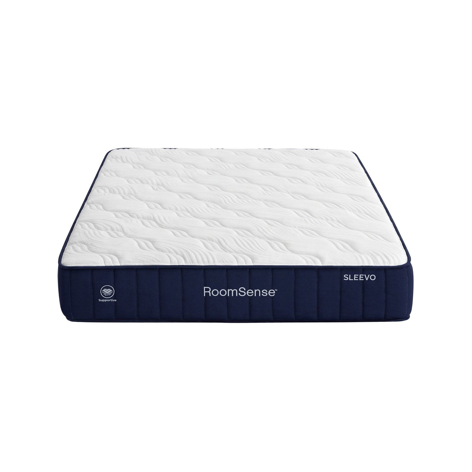 Double Mattress, 26cm Orthopedic Firm Mattress for Back Pain Relief, Pocket Spring Hybrid Mattress Double Size for Home & Rental