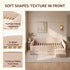 Artiss Single Upholstered Daybed with Side Stairs & Storage Drawers, Beige