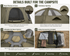 Weisshorn 4 Person Inflatable Air Tent, TC Canvas Glamping Tent with Pump & Pegs