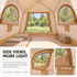 Weisshorn Inflatable Tent 300x400cm, Air Beam, Dual Doors & Arched Windows
