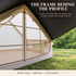 Weisshorn Inflatable A-Frame Air Tent with Extended Side Awning, Basecamp