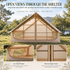 Weisshorn Inflatable A-Frame Air Tent with Extended Side Awning, Basecamp