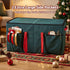 Jingle Jollys Christmas Baubles Storage Box 128 Slots Ornament Container Green