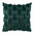 Jingle Jollys Christmas Tree Pillow Covers 2 Packs Cushion Covers Soft Faux Fur Jacquard Throw Pillow Covers 45 x 45cm Green