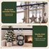 Christmas Garland Hook Hanger Wreath Fits 85-125CM Door No Drill