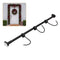 Christmas Garland Hook Wreath Hanger Fits 85-160CM Door No Drill
