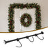 Christmas Garland Hook Wreath Hanger Fits 85-160CM Door No Drill