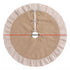 Jingle Jollys 120cm Christmas Tree Skirt Linen Christmas Tree Mat Decor