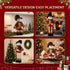 Christmas Snowman Ornament 40-56cm Telescopic Tabletop Decoration Doll, Adjustable Length For Tabletop, Window, Mantel, Indoor Holiday Decor