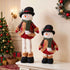 Christmas Snowman Ornament 40-56cm Telescopic Tabletop Decoration Doll, Adjustable Length For Tabletop, Window, Mantel, Indoor Holiday Decor