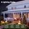 Jingle Jollys 32M Christmas Lights Solar Icicle String Lights 960 LED Cool White