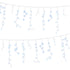 Jingle Jollys 32M Christmas Lights Solar Icicle String Lights 960 LED Cool White