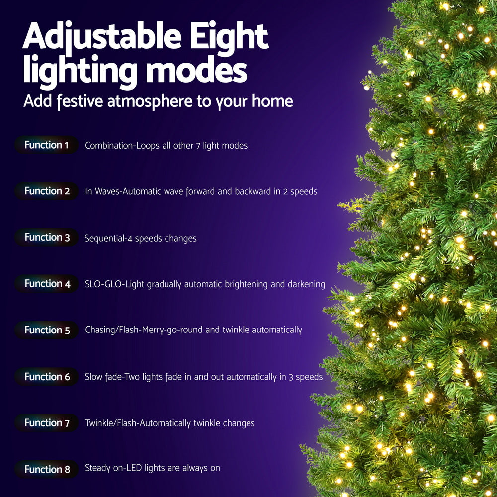 Christmas Tree 1.8m LED Xmas Tree Decorations 874 Tips