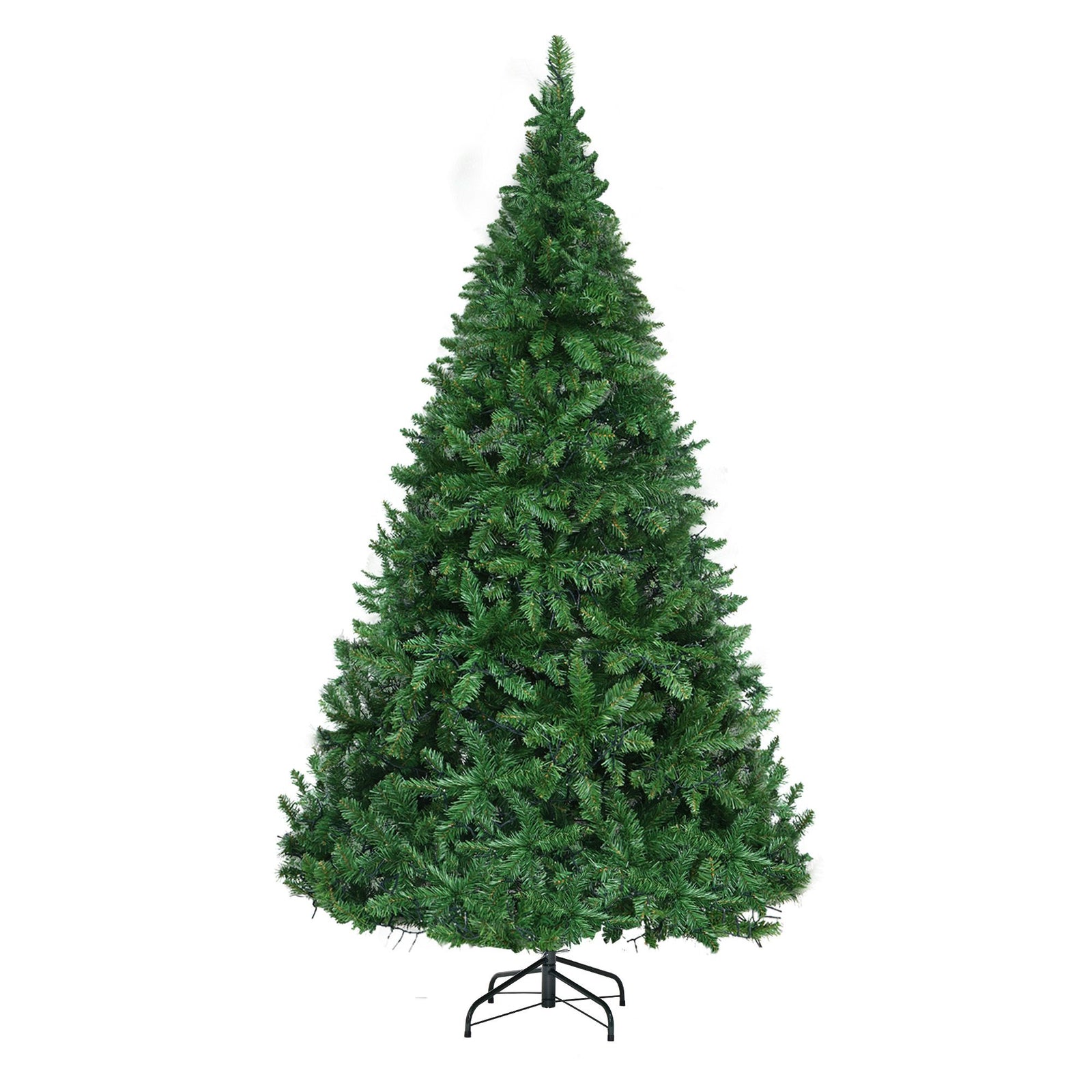 Jingle Jollys Christmas Tree 2.7m Xmas Tree Decorations 1800 LEDs 1831 Tips 8 Light Modes