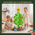 Toddler First Christmas Tree Mini Xmas Tree Toy Set with Train