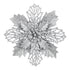 20Pcs Christmas Tree Flower Set Garland Wreath Poinsettia Decorations