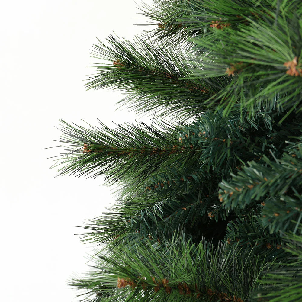 8FT Artificial Christmas Tree Green Pine 240cm PVC Holiday Tree