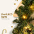 Jingle Jollys 20M Christmas Garland LED Lights Party Xmas Decorations 1400 Tips