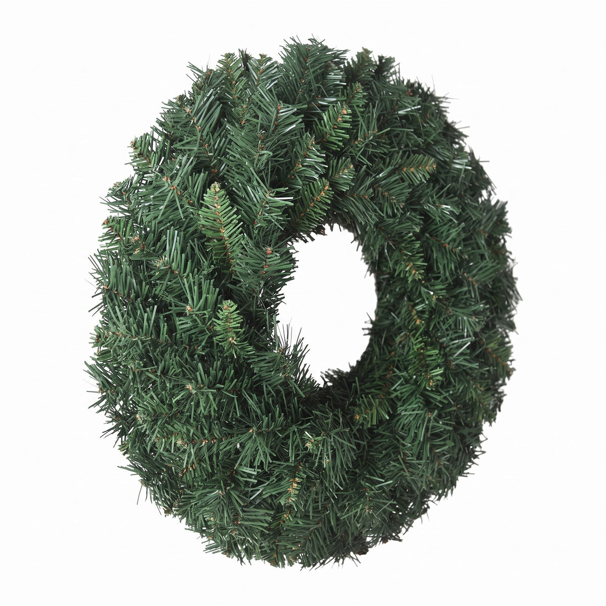 Christmas Wreath 60cm Artificial Green Garland Door Decoration 420 Tips Xmas Bush