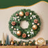Christmas Wreath 60cm Artificial Green Garland Door Decoration 420 Tips Xmas Bush
