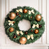 Christmas Wreath 60cm Artificial Green Garland Door Decoration 420 Tips Xmas Bush