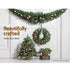 Jingle Jollys 2.1m Green Christmas Garland 480 Tips Xmas Mantel Stair Door Decor