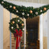 Jingle Jollys 2.1m Green Christmas Garland 480 Tips Xmas Mantel Stair Door Decor