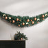 Jingle Jollys 2.1m Green Christmas Garland 480 Tips Xmas Mantel Stair Door Decor