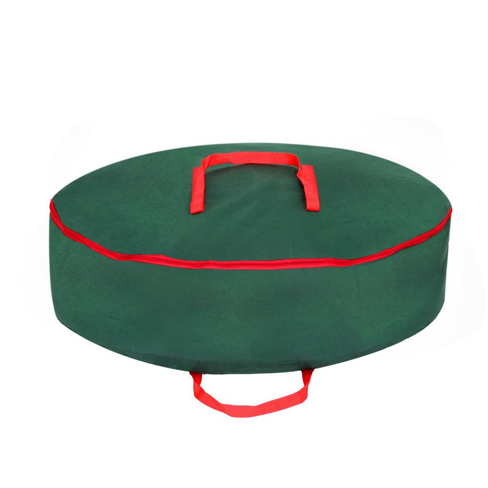 Christmas Garland Wreath Storage Bag Baubles Ornaments Container