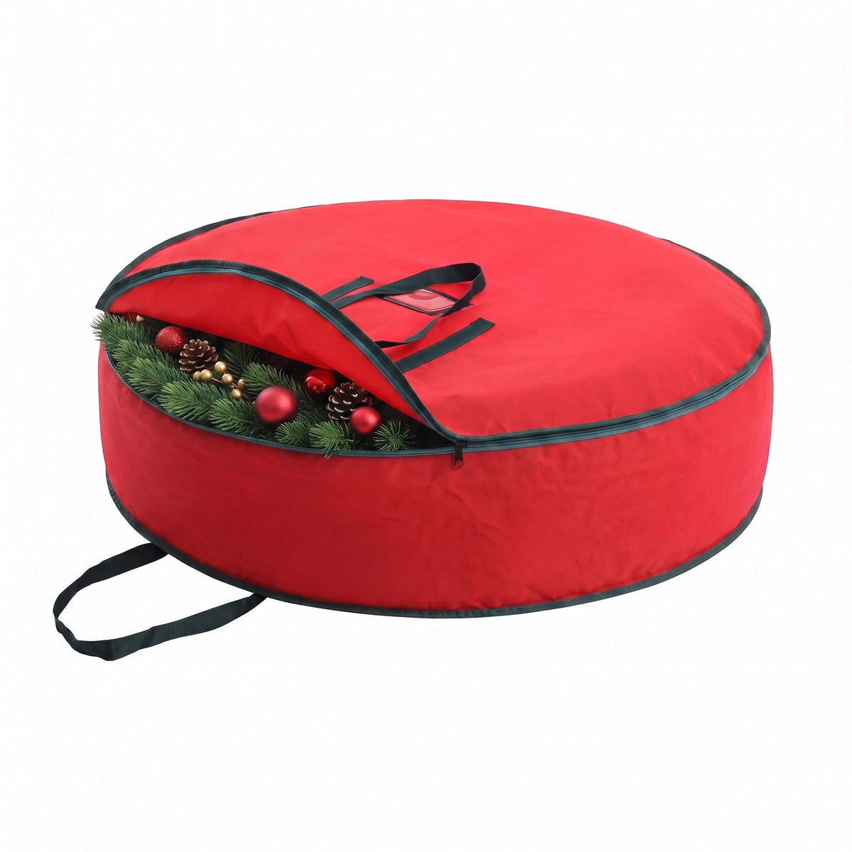 Christmas Garland Wreath Storage Bag Baubles Ornaments Container