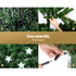 4FT Fibre Optic LED Christmas Tree Multi Colour Pre Lit Tree
