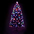 5FT Fibre Optic LED Christmas Tree Multi Colour Pre Lit Tree Star Topper