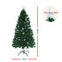5FT Fibre Optic LED Christmas Tree Multi Colour Pre Lit Tree Star Topper