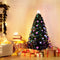5FT Fibre Optic LED Christmas Tree Multi Colour Pre Lit Tree Star Topper
